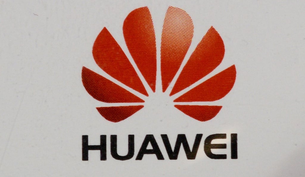 The Huawei logo. Photo: AFP