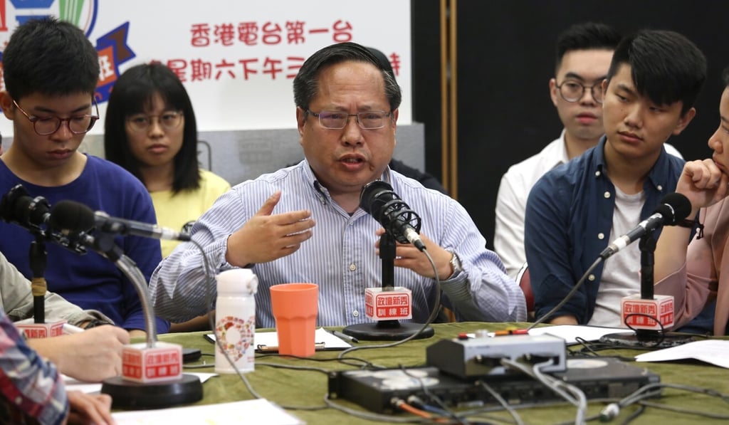 Albert Ho (centre) is a former lawmaker. Photo: Jonathan Wong