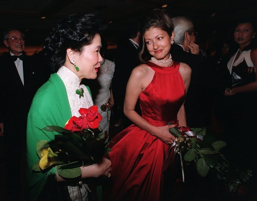 Former Chief Secretary Anson Chan with Princess Alexandra in 1996. Photo: SCMP