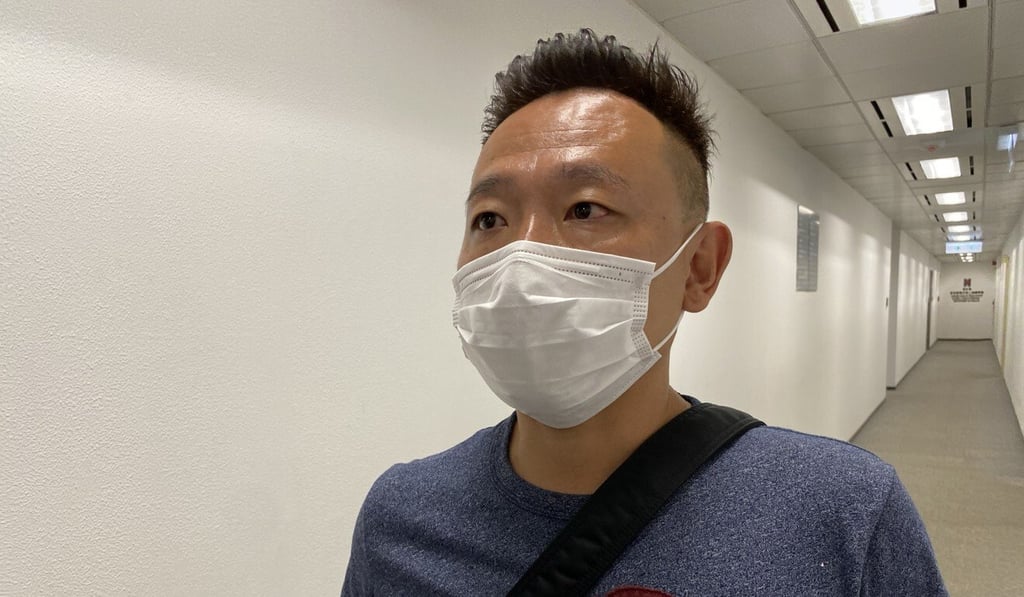 Former Wofoo Tai Po coach Fung Hoi-man is representing the players’ interests. Photo: Chan Kin-wa