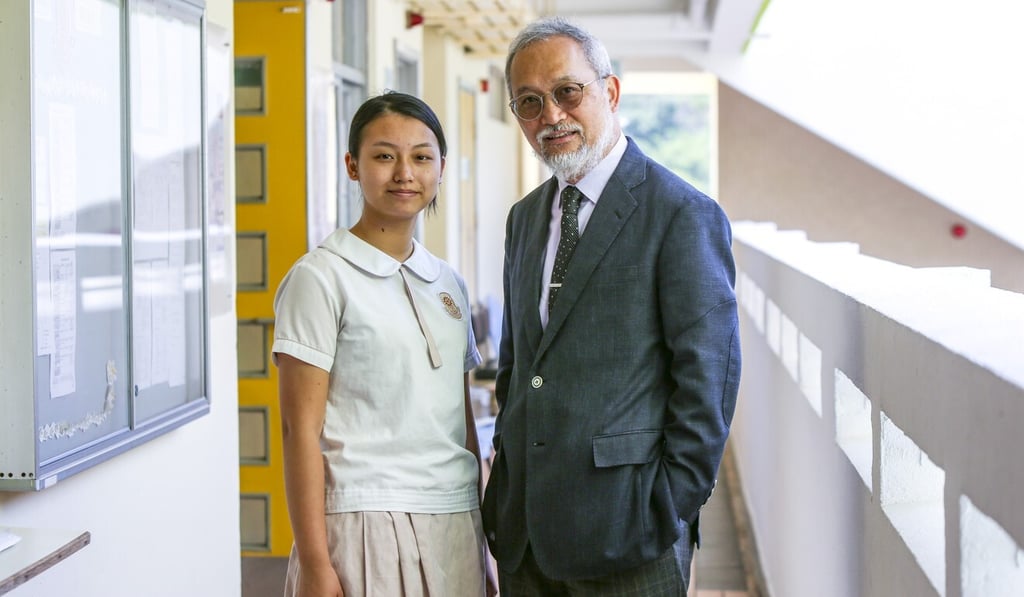 Chan Tsz-kiu’s principal at Buddhist Fat Ho Memorial College, Eric Yuon, nominated her for a Spirit of Youth Award. Photo: Xiaomei Chen