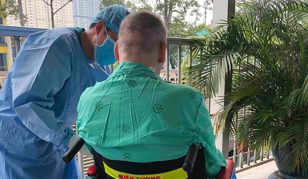 Stephen Cameron was known as ‘Patient 91’ in Vietnam. Photo: Cho Ray Hospital via AP