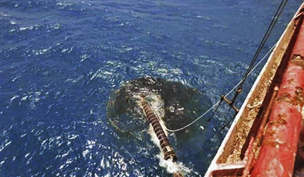 The external piping system of the FSO Safer. Photo: AP The external piping system of the FSO Safer. Photo: AP