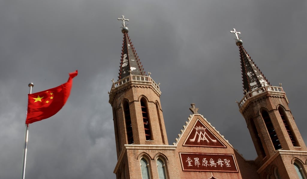 A church of the Chinese Catholic Patriotic Association which answers to the Communist Party, not the Vatican. Photo: Reuters A church of the Chinese Catholic Patriotic Association which answers to the Communist Party, not the Vatican. Photo: Reuters