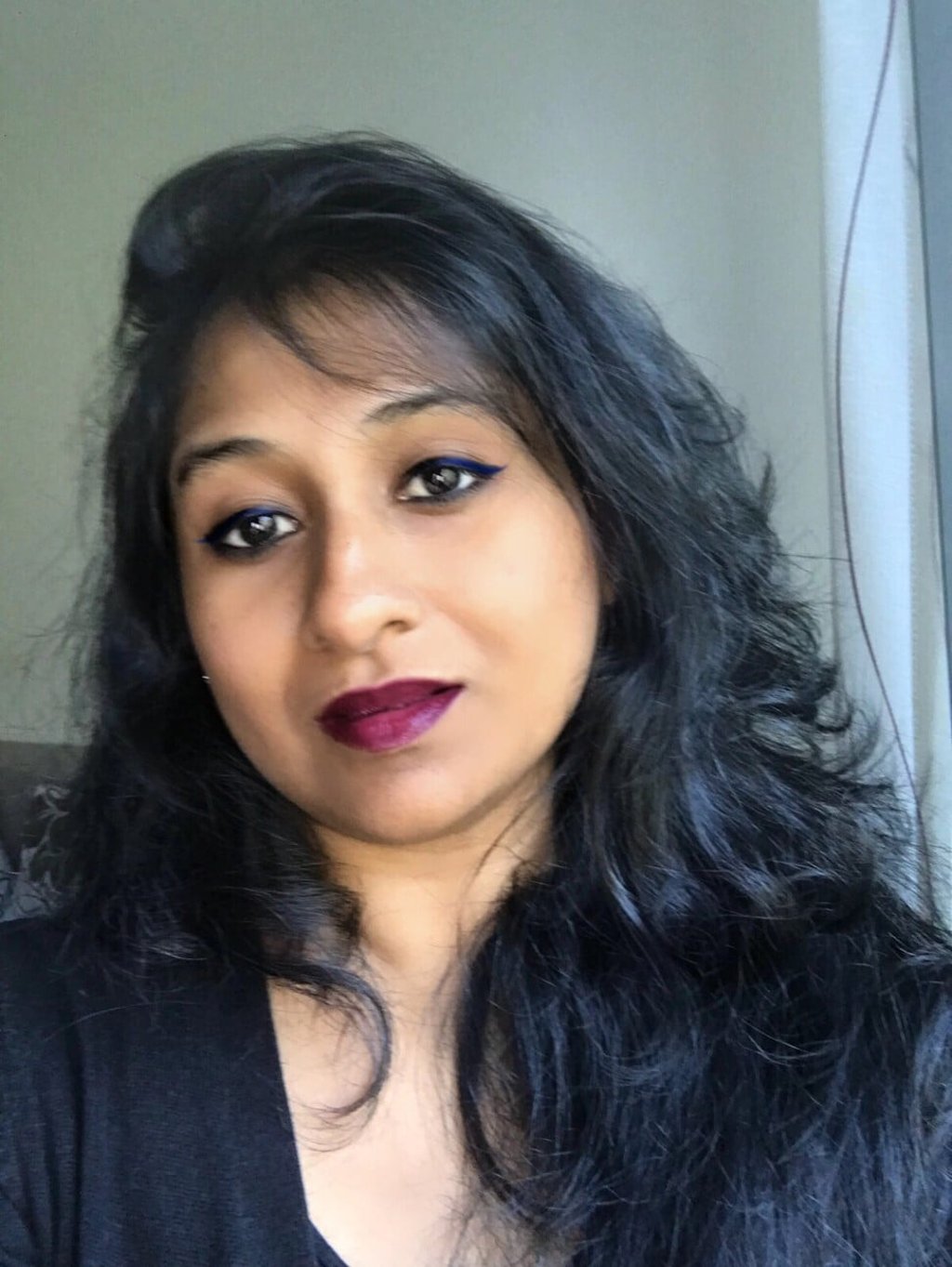 Priya Menon before chemotherapy. Photo: Priya Menon