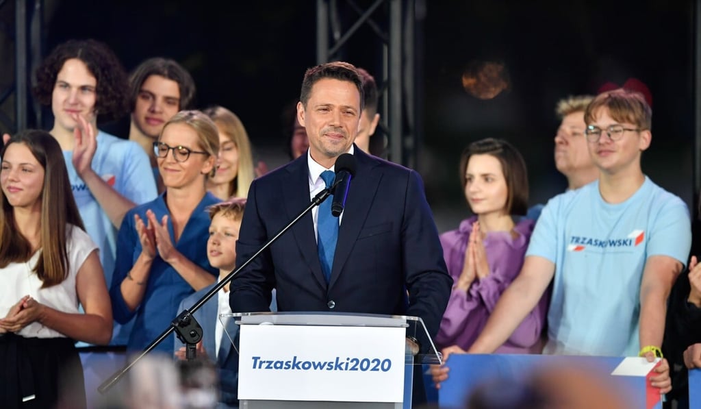 Rafal Trzaskowski, presidential candidate for the Civil Party. Photo: Bloomberg