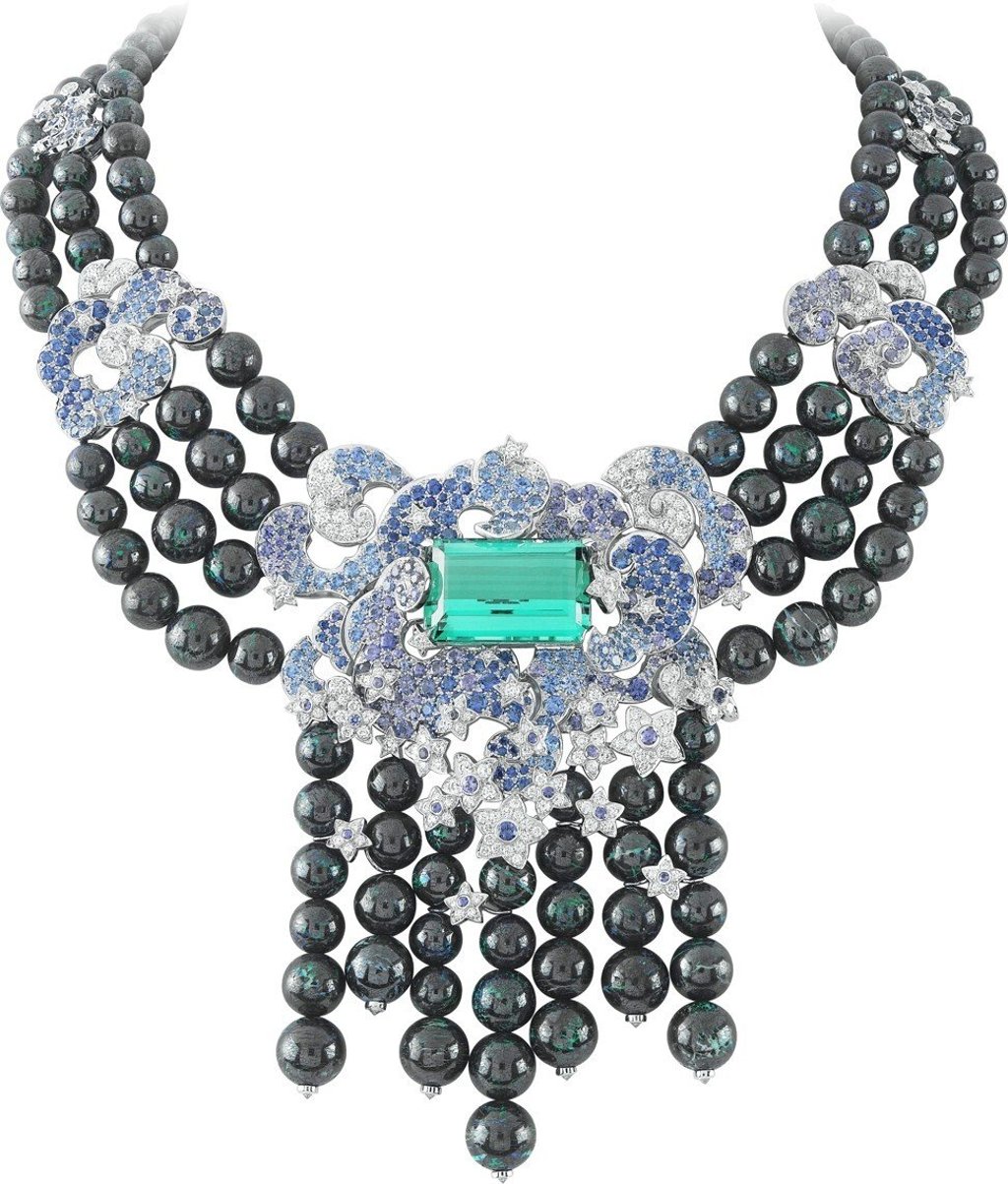 The Beauté Nocturne necklace. Photo: Van Cleef & Arpels The Beauté Nocturne necklace. Photo: Van Cleef & Arpels
