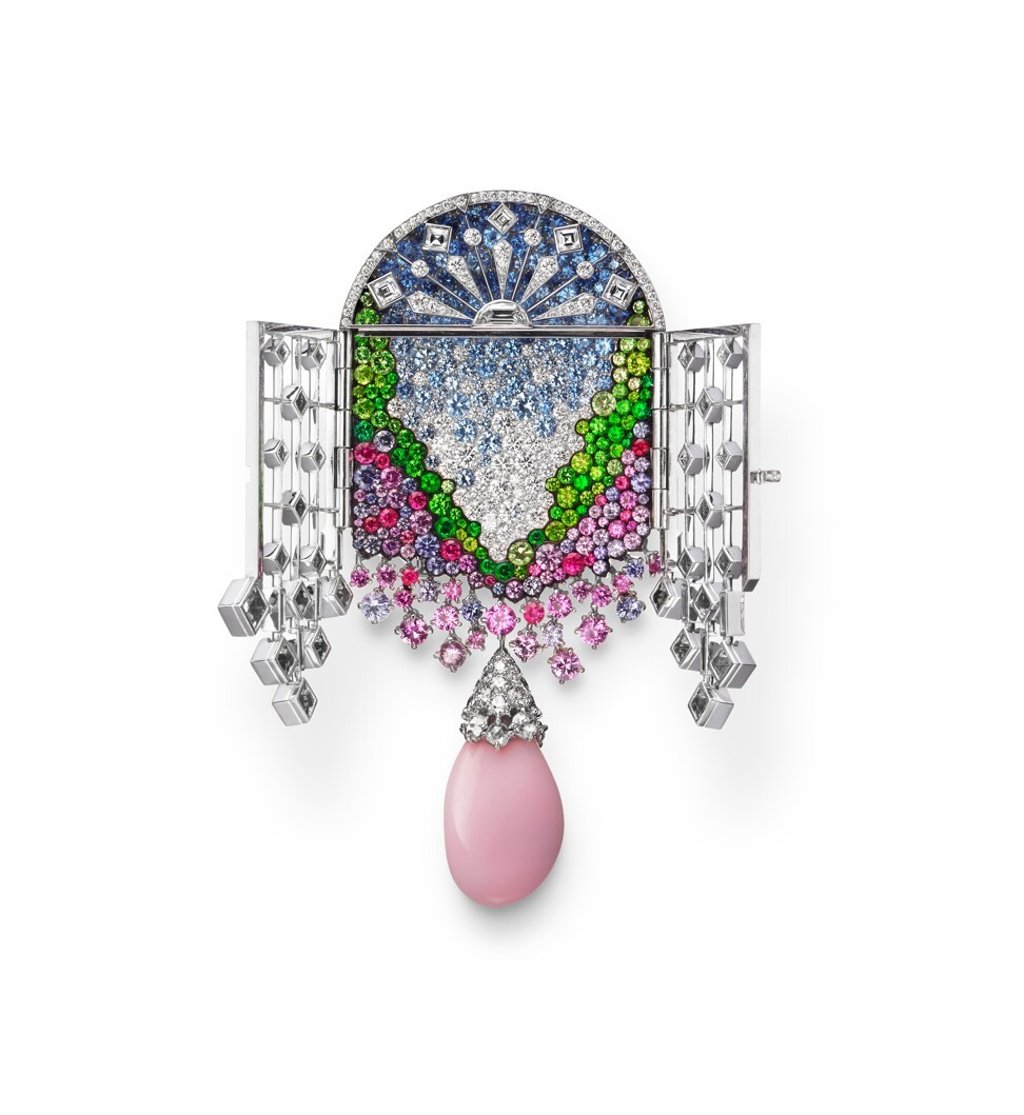 Mikimoto Jardin Mystérieux brooch. Photo: Mikimoto Mikimoto Jardin Mystérieux brooch. Photo: Mikimoto