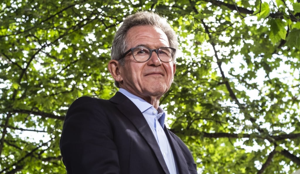 Huawei’s UK chairman John Browne announced he would step down. Photo: Getty Images