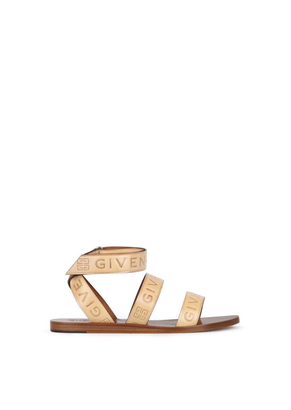Givenchy ankle strap flat sandal. Photo: Givenchy