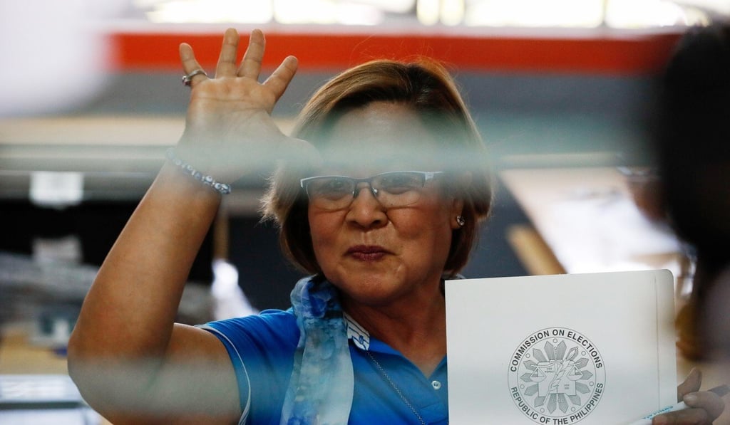 Detained Philippine Senator Leila De Lima. Photo: EPA Detained Philippine Senator Leila De Lima. Photo: EPA