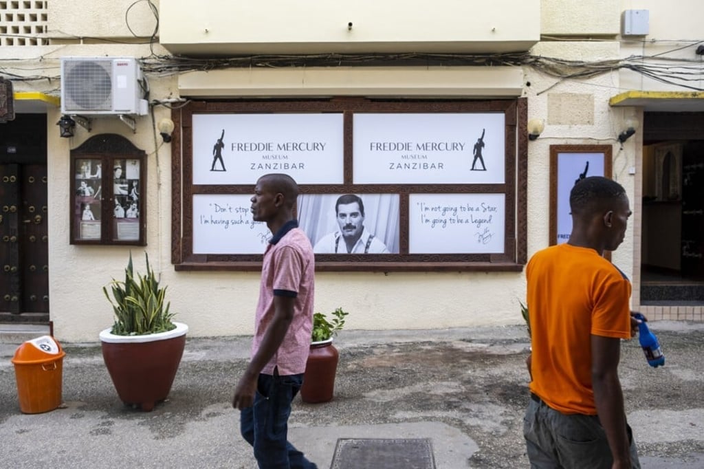 The Freddie Mercury Museum, in Stone Town, Zanzibar. Photo: Getty Images