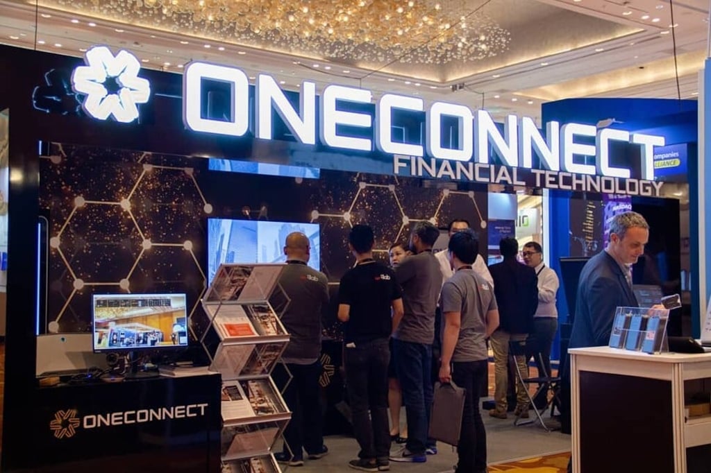OneConnect Financial Technology was listed on the New York Stock Exchange in December 2019. Photo: Handout