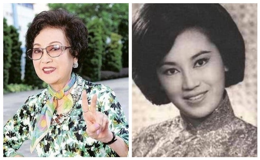 Lee Heung-kam then and now. Photos: @silverscreenlegends/Instagram