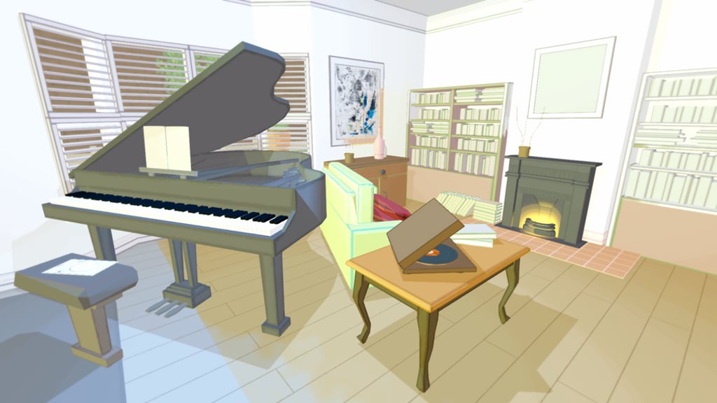 Before I Forget is set in the home shared by Dylan and Sunita. Photo: 3-Fold Games