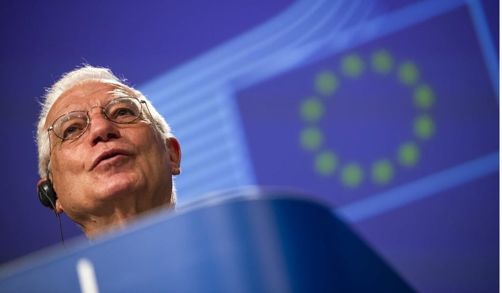 Josep Borrell says it is in the whole world’s interest that Hong Kong thrives. Photo: AP