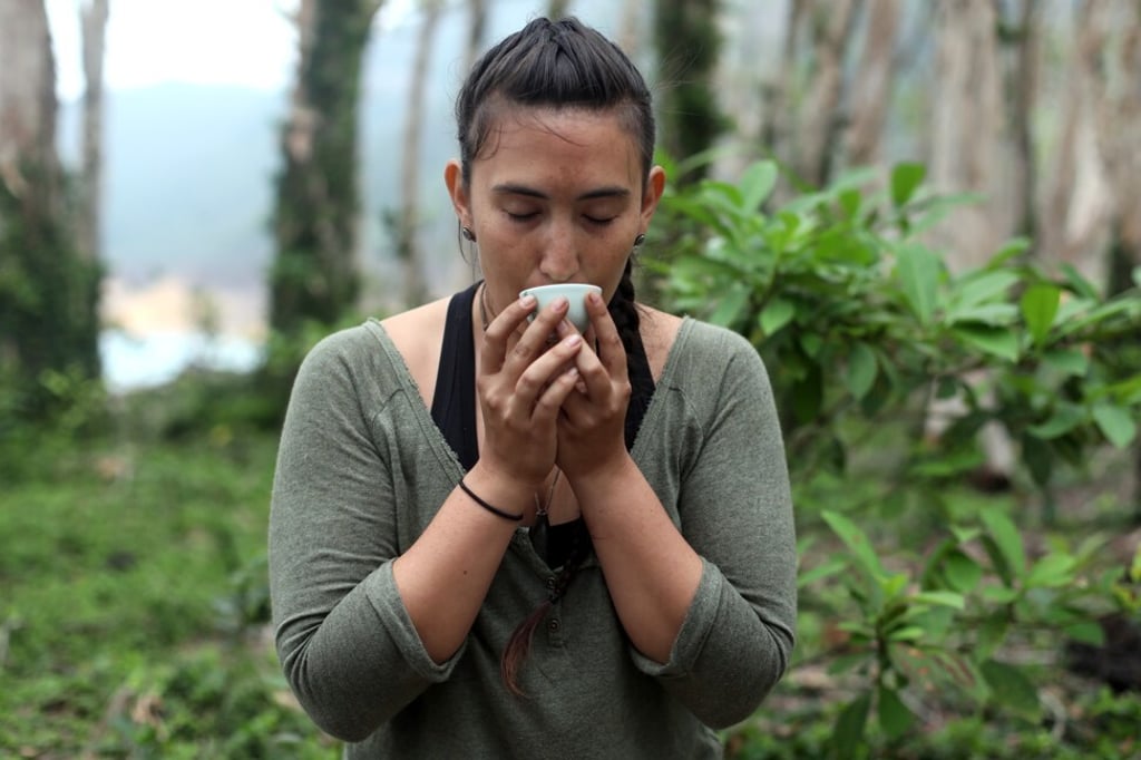 Jasmine Nunns founded her company, Kembali, to help people connect with nature through forest therapy walks and workshops. Photo: Xiaomei Chen Jasmine Nunns founded her company, Kembali, to help people connect with nature through forest therapy walks and workshops. Photo: Xiaomei Chen