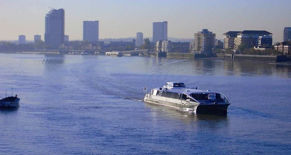 Uber dips toe in the River Thames. Photo: Luxurylaunches Uber dips toe in the River Thames. Photo: Luxurylaunches