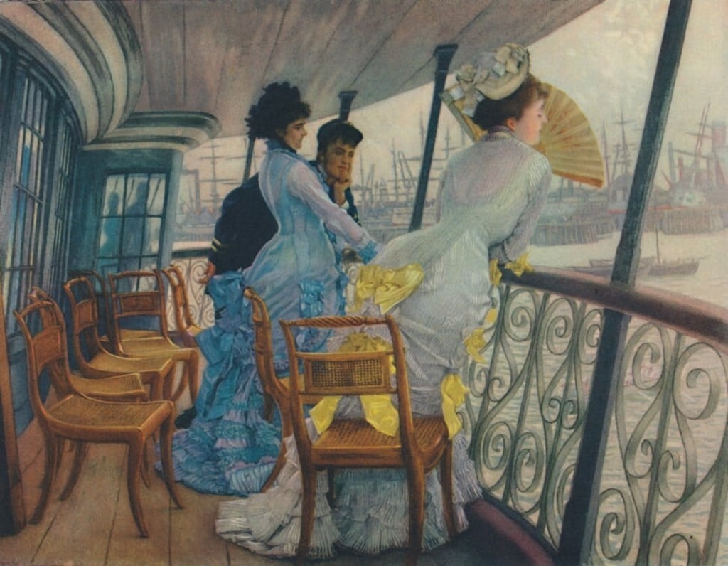 The Gallery of HMS Calcutta (Portsmouth), an 1876 painting by James Tissot. Photo: Getty Images