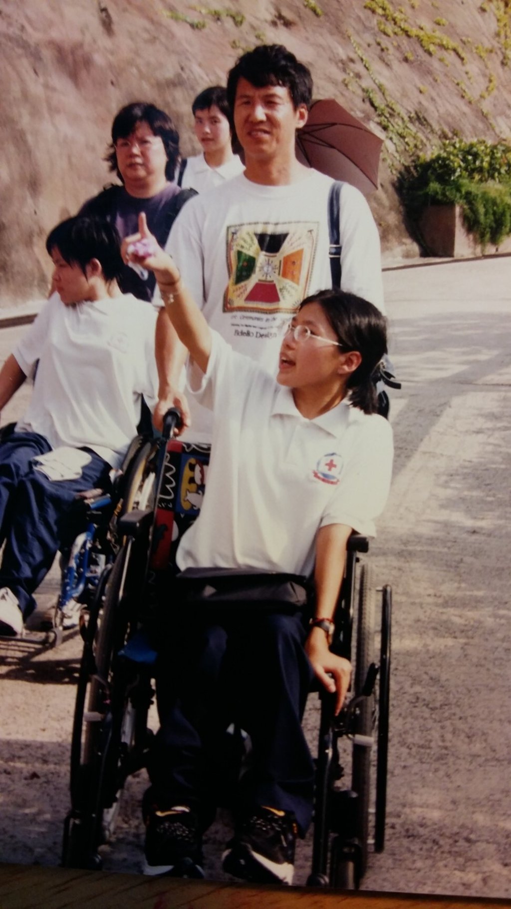 Yau at school. Photo: Carmen Yau Ka-man Yau at school. Photo: Carmen Yau Ka-man