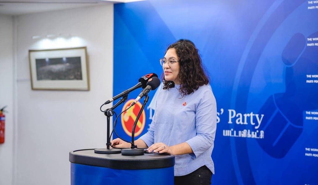 Raeesah Khan from Singapore’s opposition Workers' Party. Photo: Facebook