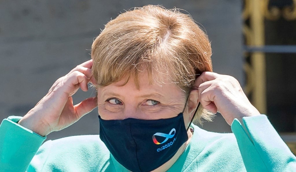 Angela Merkel has approached the coronavirus problem ‘calmly, cautiously, systematically’. Photo: Reuters