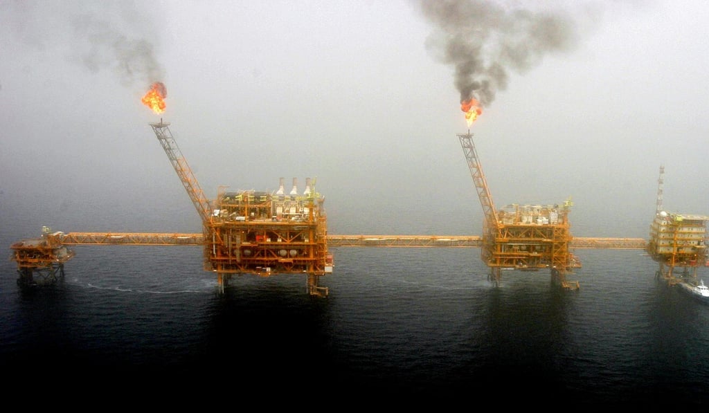The Soroush oilfields in the Persian Gulf are one of the largest in Iran. The China-Iran oil deal offers Beijing a hefty discount on oil purchases. Photo: Reuters The Soroush oilfields in the Persian Gulf are one of the largest in Iran. The China-Iran oil deal offers Beijing a hefty discount on oil purchases. Photo: Reuters