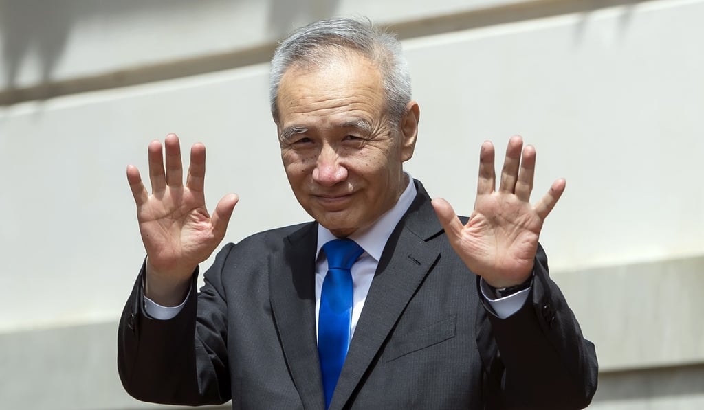 Vice-Premier Liu He will chair the trade talks on Tuesday. Photo: EPA-EFE