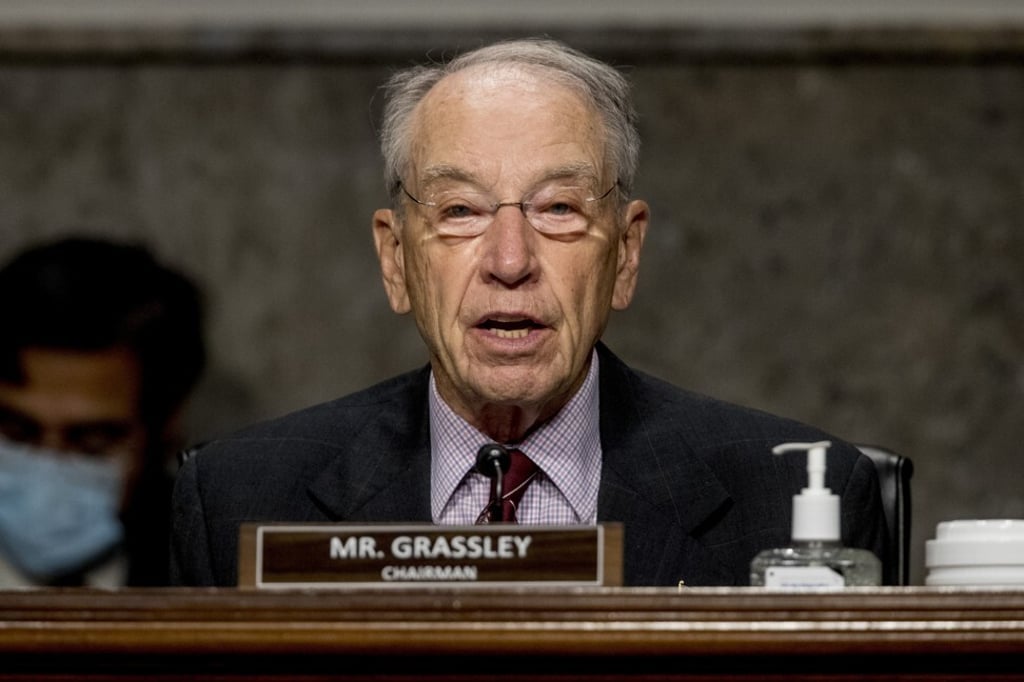 Senator Chuck Grassley, R-Iowa. File photo: AP