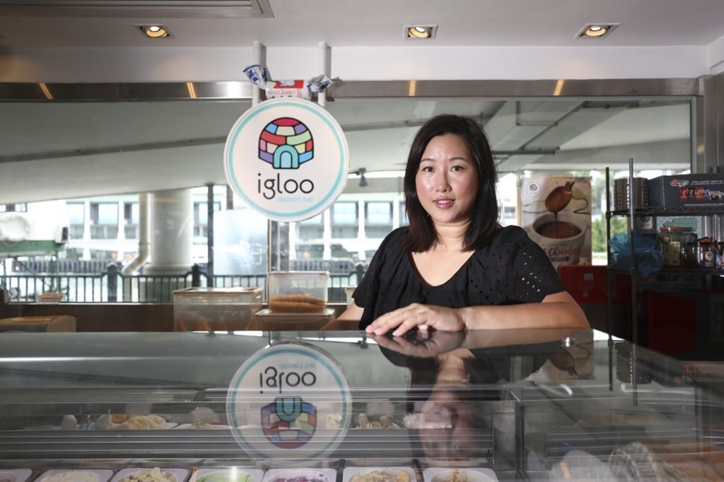 Larvina Wong opened Igloo Dessert Bar in 2016. Photo: Xiaomei Chen