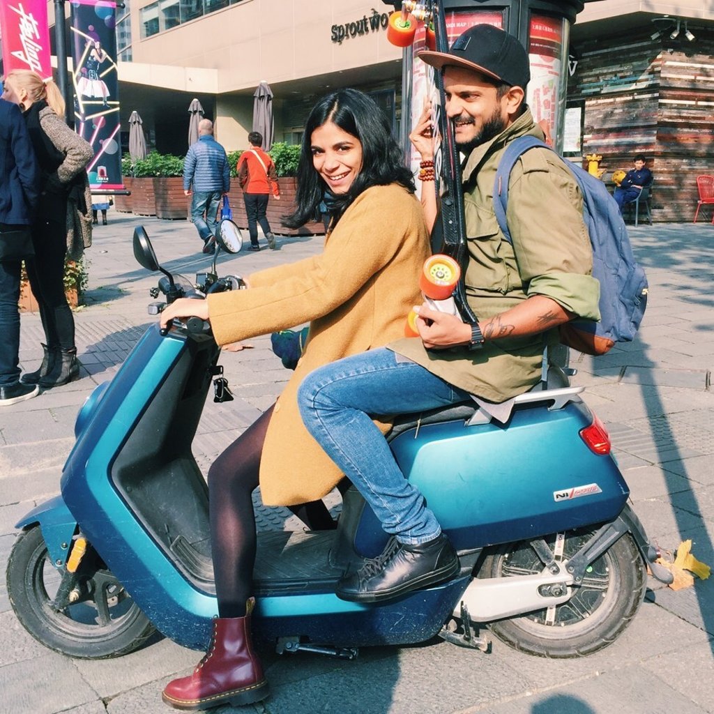 WindowSwap is the brainchild of Singapore-based couple Sonali Ranjit and Vaishnav Balasubramaniam. Photo: Sonali Ranjit and Vaishnav Balasubramaniam.