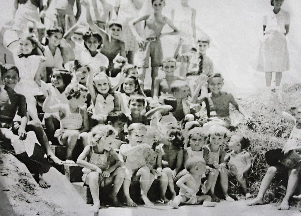 Children at Stanley internment camp during the Japanese occupation of Hong Kong. Photo: imperial War Museum