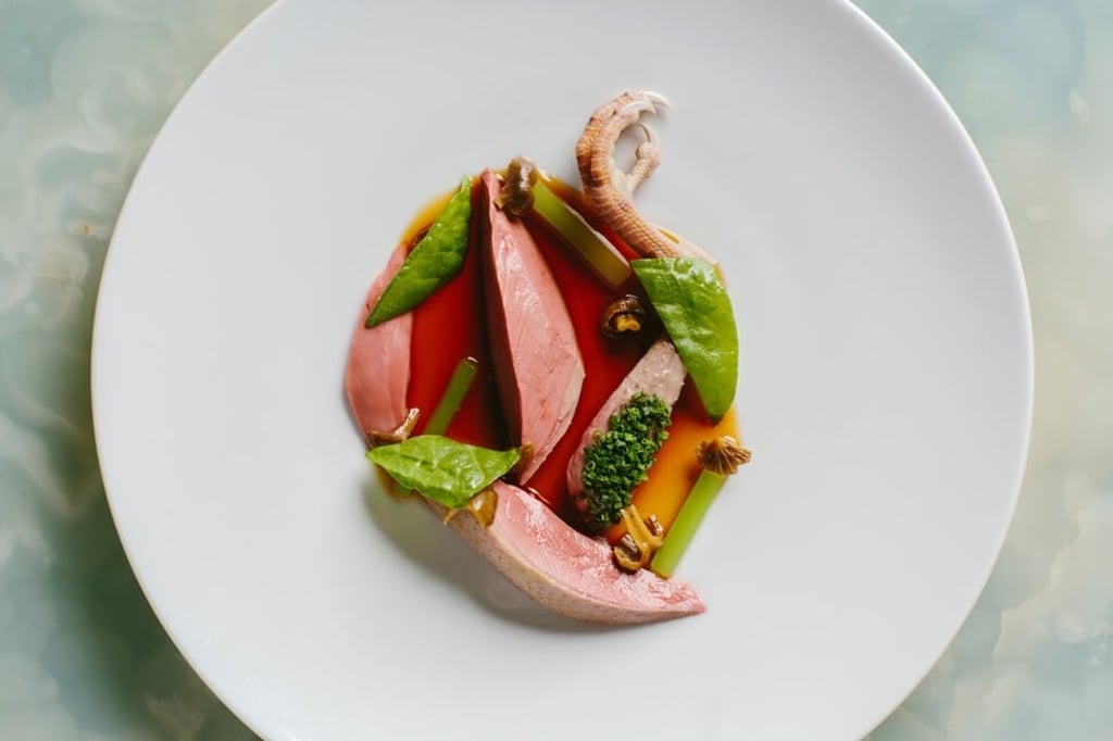 Drunken pigeon, served at Belon. Photo: Handout