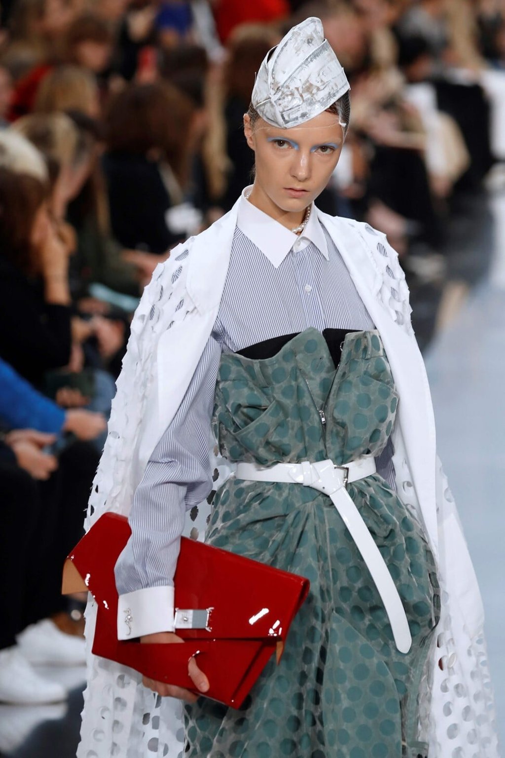 A creation by Maison Margiela during the women's spring/summer 2020 ready-to-wear collection fashion show in Paris, in September 2019. Photo: AFP