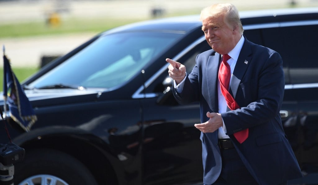 US President Donald Trump has accused Germany of being ‘delinquent’ on defence spending. Photo: AFP US President Donald Trump has accused Germany of being ‘delinquent’ on defence spending. Photo: AFP