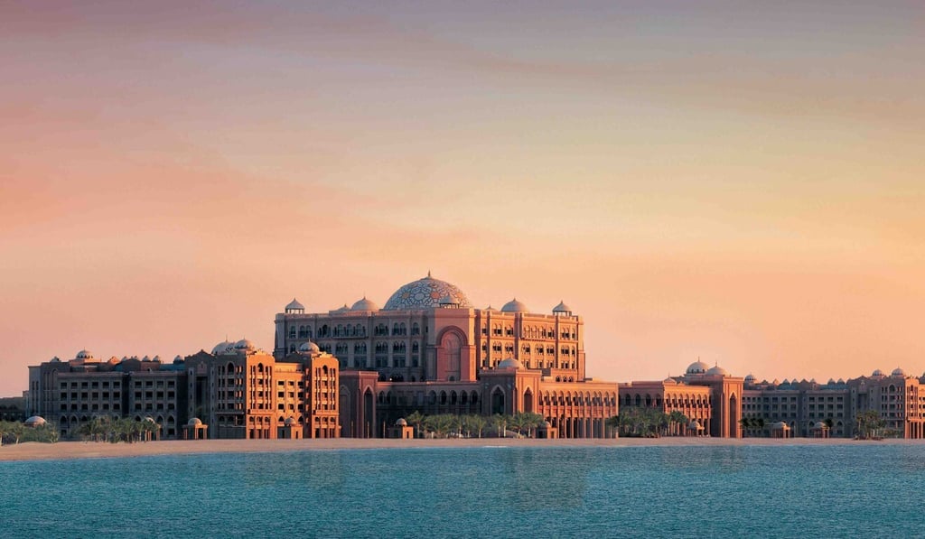 The Emirates Palace Hotel in Abu Dhabi. Photo: Handout