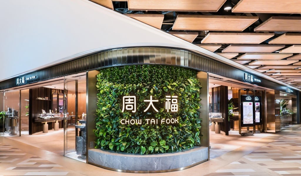Chow Tai Fook, a major jewellery company in Hong Kong, has launched a jewellery insurance service using fintech technology. Photo: Chow Tai Fook