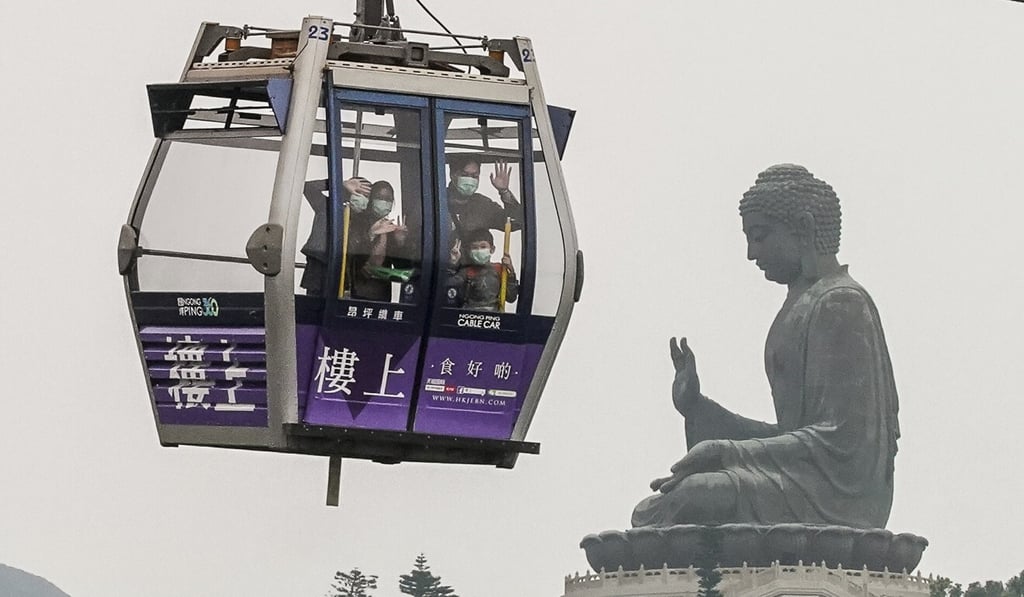 Ever taken the Ngong Ping 360 cable car or visited the ‘big Buddha’ in Lantau? If not, you are not alone. Photo: Felix Wong