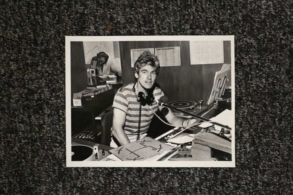 Culkin at the British Forces Broadcasting Service’s studio in Shek Kong, circa 1981. Photo: SCMP / Jonathan Wong Culkin at the British Forces Broadcasting Service’s studio in Shek Kong, circa 1981. Photo: SCMP / Jonathan Wong