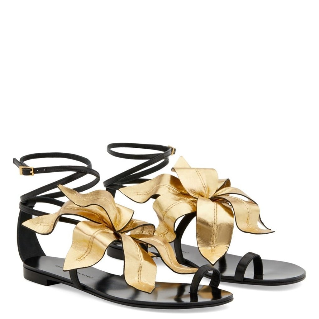 Giuseppe Zanotti’s lilium ankle strap flats. Photo: handout Giuseppe Zanotti’s lilium ankle strap flats. Photo: handout