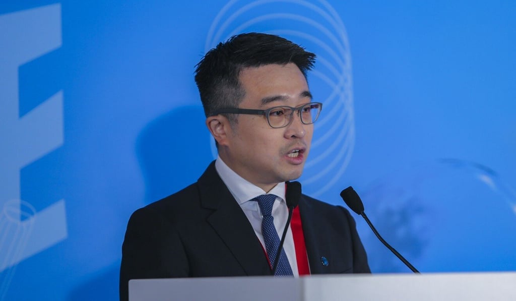 Calvin Choi, chairman and CEO of AMTD Group, says fintech companies need a clear long-term vision if they are to be successful. Photo: Xiaomei Chen