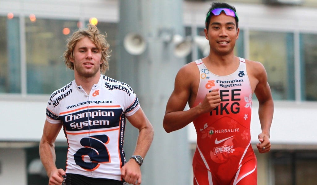 As triathletes, Andrew Wright and Daniel Lee helped retain the sport in the elite programme at the Hong Kong Sports Institute. Photo: Jonathan Wong As triathletes, Andrew Wright and Daniel Lee helped retain the sport in the elite programme at the Hong Kong Sports Institute. Photo: Jonathan Wong