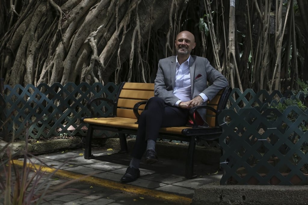 Pope is the founder of All Voice Talent, a voice coaching and voice-over agency. Photo: Jonathan Wong