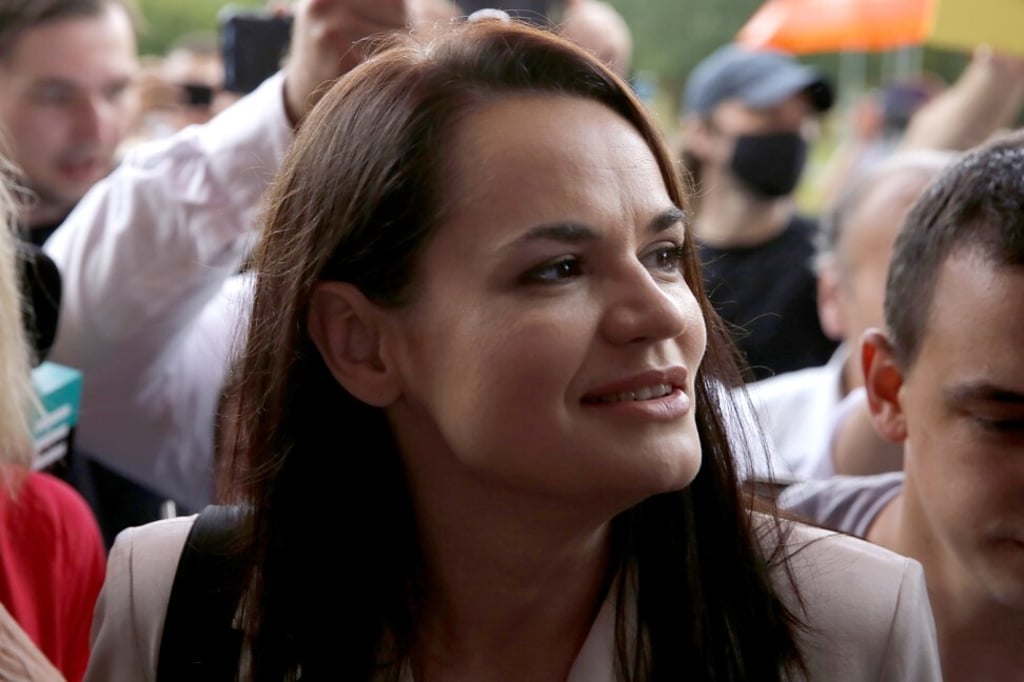 Belarusian opposition presidential candidate Svetlana Tikhanovskaya. Photo: EPA-EFE Belarusian opposition presidential candidate Svetlana Tikhanovskaya. Photo: EPA-EFE