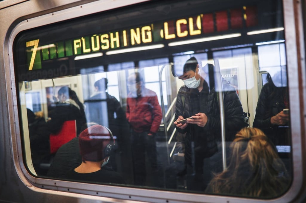Commuters ride the subway in New York on April 7. US employers restored nearly 1.8 million jobs in July, while the unemployment rate fell to 10.2 per cent. Photo: AP