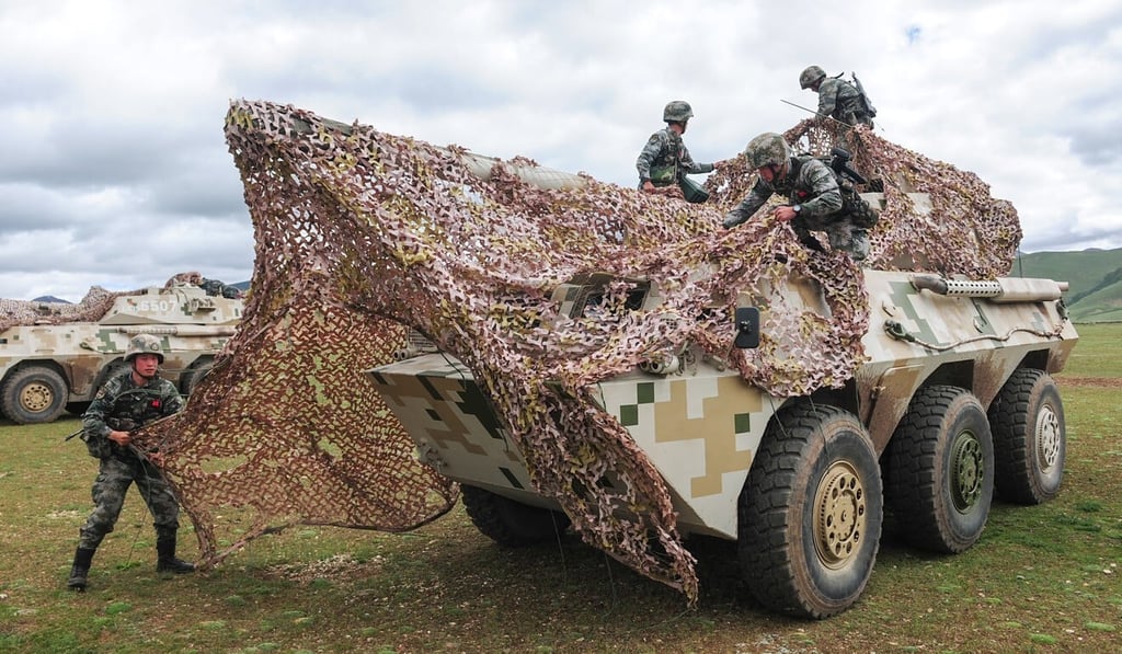 The latest exercises were conducted at an altitude of 4,600 metres. Photo: Handout
