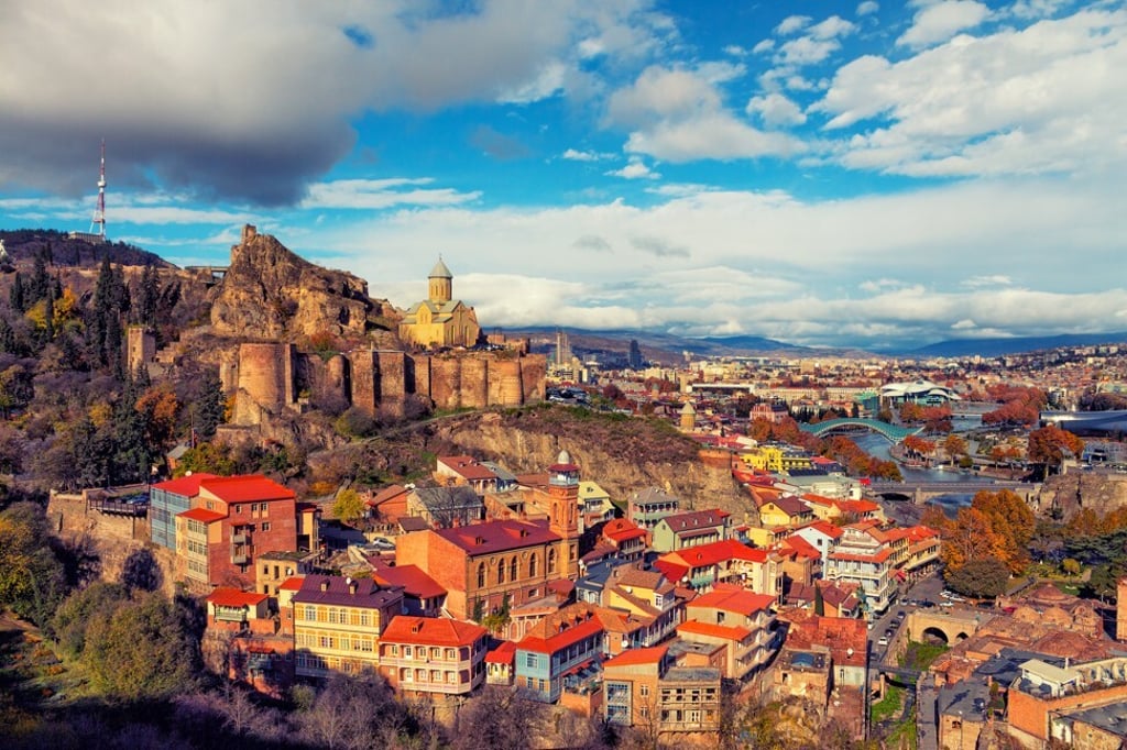 Tbilisi, Georgia. The country is offering a digital nomad visa. Photo: Shutterstock