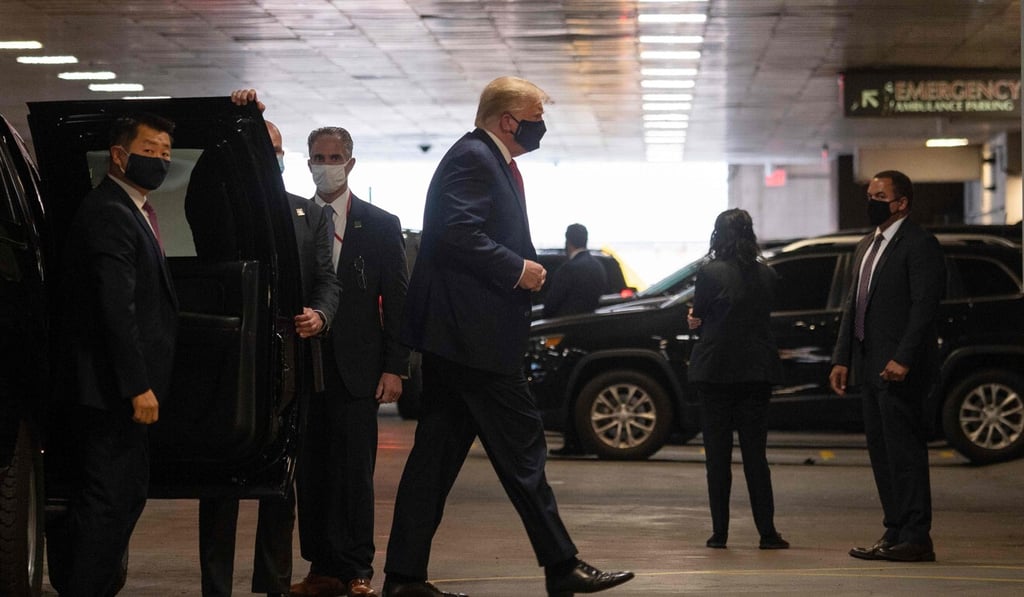 US President Donald Trump visited his sick brother Robert Trump at New York Presbyterian Weill Cornell Medical Centre on Friday. Photo: AFP US President Donald Trump visited his sick brother Robert Trump at New York Presbyterian Weill Cornell Medical Centre on Friday. Photo: AFP