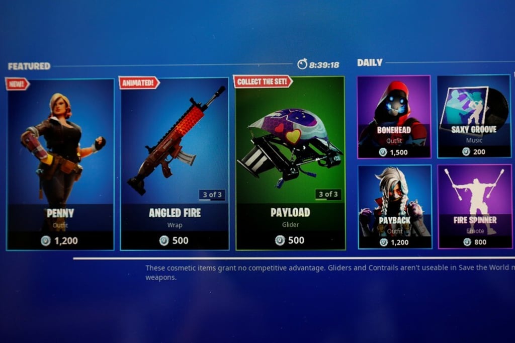 Fortnite is popular among younger players. Photo: Reuters