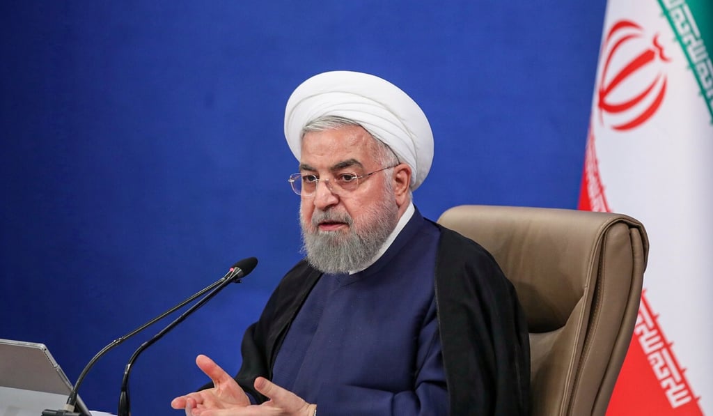 Iranian President Hassan Rowhani speaks during a cabinet meeting. Photo: dpa